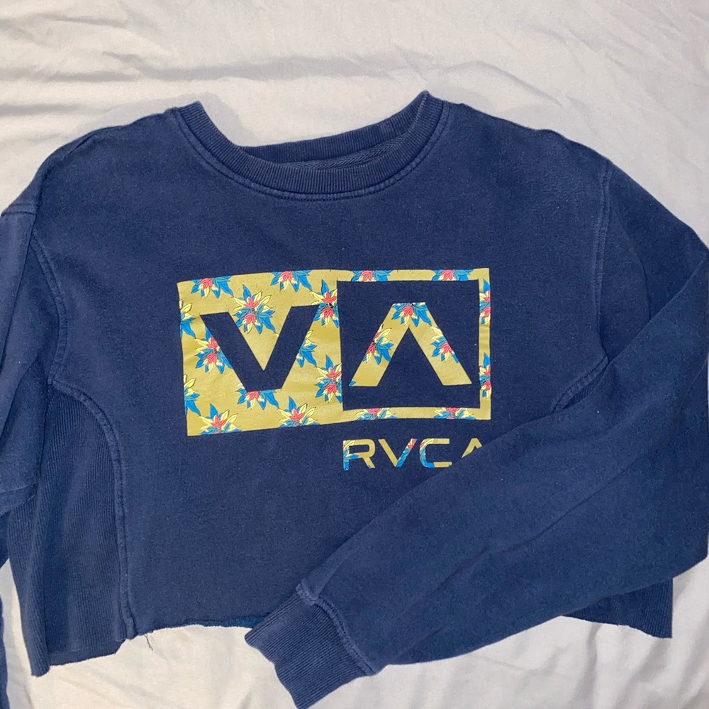 RVCA cropped crewneck